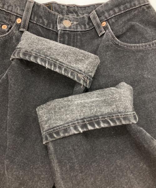 LEVI'S（リーバイス）LEVI'S (リーバイス) 550後染めデニムパンツ ブラック サイズ:Ｍの古着・服飾アイテム