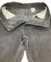 中古・古着 LEVI'S (リーバイス) 550後染めデニムパンツ ブラック サイズ:Ｍ：4000円