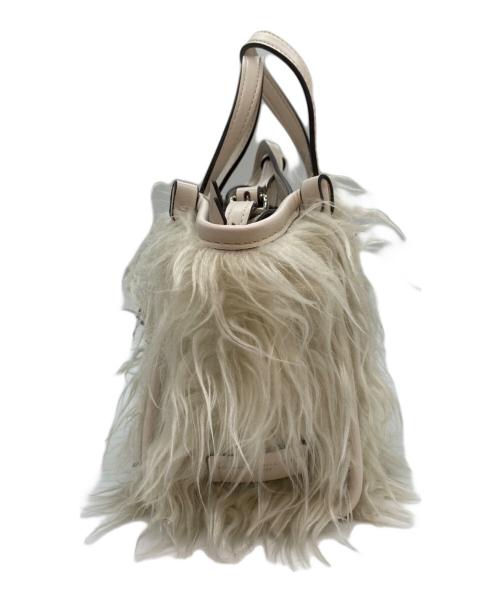 GIANNI CHIARINI（ジャンニ キアリーニ）GIANNI CHIARINI (ジャンニ キアリーニ) 2wayファーバッグ ピンクの古着・服飾アイテム