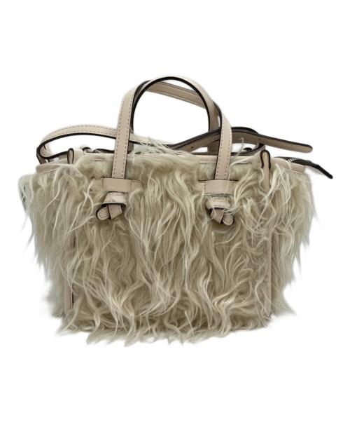 GIANNI CHIARINI（ジャンニ キアリーニ）GIANNI CHIARINI (ジャンニ キアリーニ) 2wayファーバッグ ピンクの古着・服飾アイテム