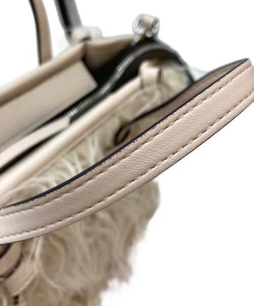 GIANNI CHIARINI（ジャンニ キアリーニ）GIANNI CHIARINI (ジャンニ キアリーニ) 2wayファーバッグ ピンクの古着・服飾アイテム