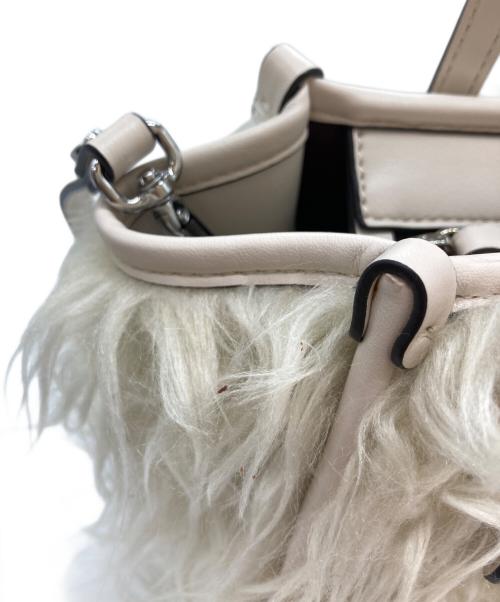 GIANNI CHIARINI（ジャンニ キアリーニ）GIANNI CHIARINI (ジャンニ キアリーニ) 2wayファーバッグ ピンクの古着・服飾アイテム