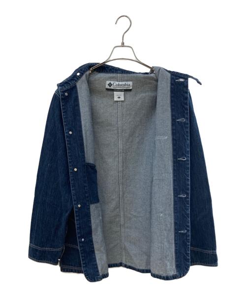 Columbia（コロンビア）Columbia (コロンビア) デニムカバーオール インディゴ サイズ:Ⅼの古着・服飾アイテム
