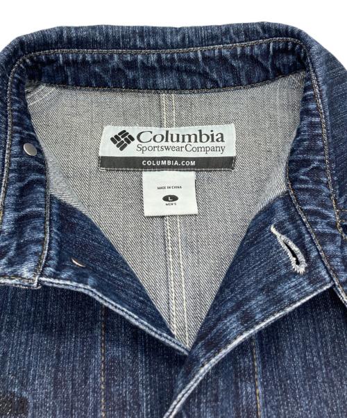 Columbia（コロンビア）Columbia (コロンビア) デニムカバーオール インディゴ サイズ:Ⅼの古着・服飾アイテム