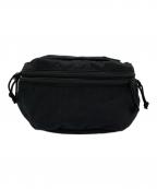 BEAMS PLUSビームスプラス）の古着「2 Zip Waist Pack/ウエストポーチ」｜ブラック