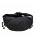 中古・古着 BEAMS PLUS (ビームスプラス) 2 Zip Waist Pack/ウエストポーチ ブラック：8000円