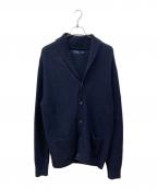 POLO RALPH LAURENポロ・ラルフローレン）の古着「ショールカラーカーディガン」｜ネイビー