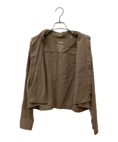 YANUK（ヤヌーク）YANUK (ヤヌーク) シャツ ブラウン サイズ:Ⅿの古着・服飾アイテム