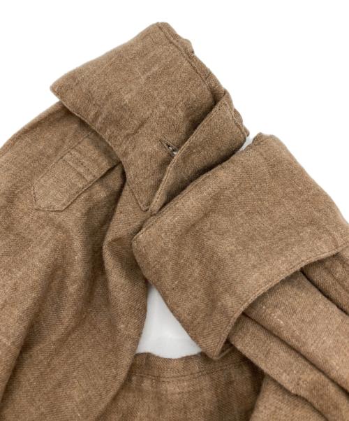 YANUK（ヤヌーク）YANUK (ヤヌーク) シャツ ブラウン サイズ:Ⅿの古着・服飾アイテム