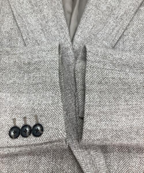 green label relaxing（グリーンレーベルリラクシング）green label relaxing (グリーンレーベルリラクシング) ダブルジャケット ベージュ サイズ:36の古着・服飾アイテム