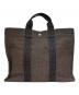 HERMES (エルメス) トートバッグ グレー：17000円