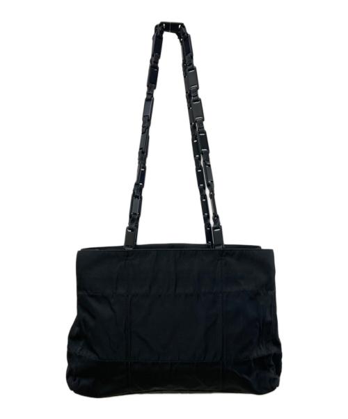 PRADA（プラダ）PRADA (プラダ) ナイロントートバッグ ブラックの古着・服飾アイテム