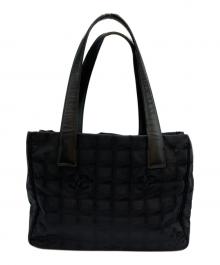 CHANEL（シャネル）の古着「ニュートラベルトートバッグPM」｜ブラック
