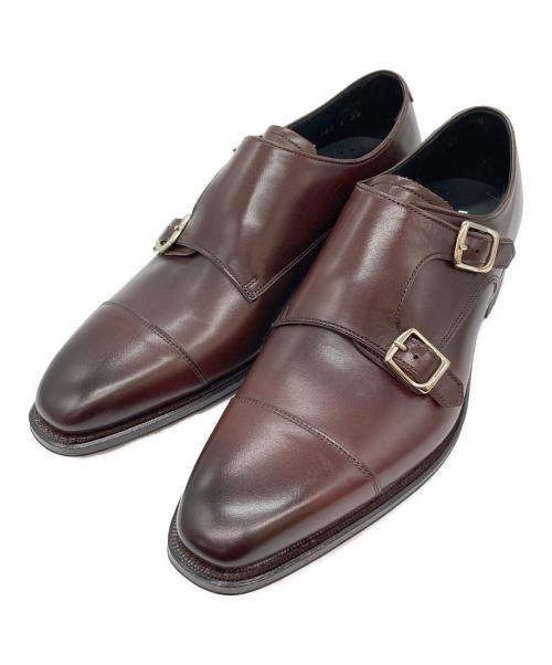 REGAL（リーガル）REGAL (リーガル) ダブルモンクストラップシューズ ブラウン サイズ:24の古着・服飾アイテム