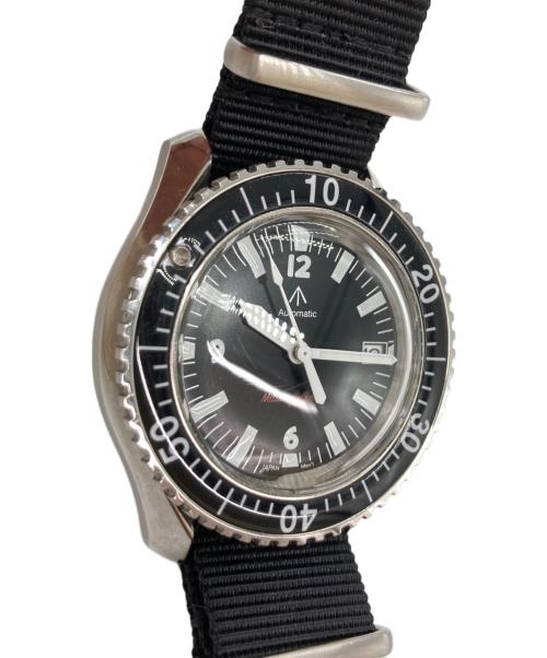 NAVAL（ナバル）NAVAL (ナバル) Automatic ROYAL Military Diver TYPE/腕時計 ブラックの古着・服飾アイテム