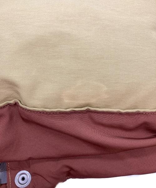 SUGAR CANE（シュガーケーン）SUGAR CANE (シュガーケーン) LEATHER YOKE DOWN VEST ベージュ サイズ:Mの古着・服飾アイテム