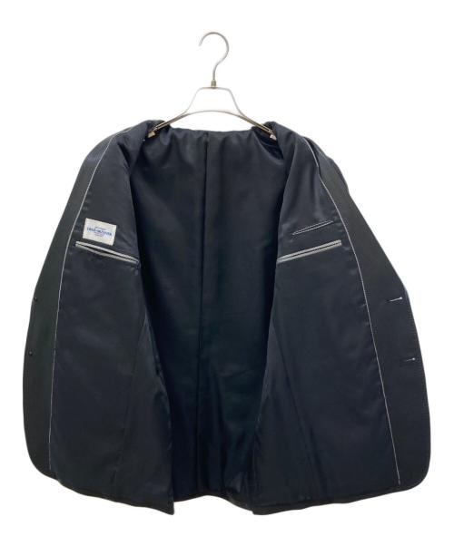 DEGE&SKINNER（ディージ＆スキナー）DEGE&SKINNER (ディージ＆スキナー) パンチングシープレザーテーラードジャケット ブラック サイズ:AB7の古着・服飾アイテム