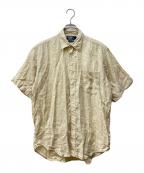 POLO RALPH LAURENポロ・ラルフローレン）の古着「リネンS/Sシャツ」｜イエロー