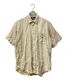 POLO RALPH LAUREN（ポロ・ラルフローレン）の古着「リネンS/Sシャツ」｜イエロー