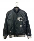 Champion×Let it Rideチャンピオン×レットイットライド）の古着「ブルゾン」｜ブラック