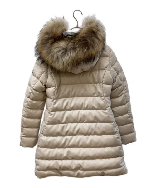 TATRAS（タトラス）TATRAS (タトラス) LAVIANA/ファーフーデッドダウンコート ベージュ サイズ:Ⅿの古着・服飾アイテム