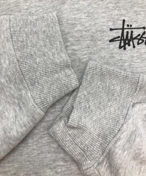 stussy（ステューシー）stussy (ステューシー) ロゴプリントスウェット グレー サイズ:Ⅿの古着・服飾アイテム