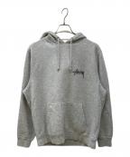 stussyステューシー）の古着「ダイスプリントパーカー」｜グレー