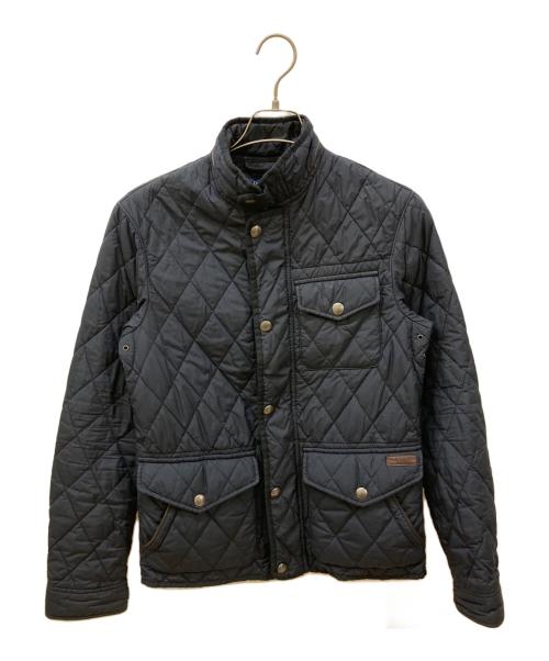 POLO RALPH LAUREN（ポロ・ラルフローレン）POLO RALPH LAUREN (ポロ・ラルフローレン) キルティングジャケット ネイビー サイズ:XSの古着・服飾アイテム