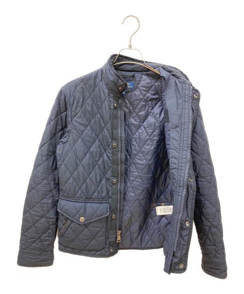 POLO RALPH LAUREN（ポロ・ラルフローレン）POLO RALPH LAUREN (ポロ・ラルフローレン) キルティングジャケット ネイビー サイズ:XSの古着・服飾アイテム