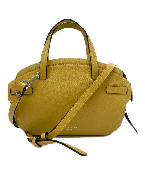 GIANNI CHIARINI（ジャンニ キアリーニ）GIANNI CHIARINI (ジャンニ キアリーニ) ショルダーバッグ イエローの古着・服飾アイテム