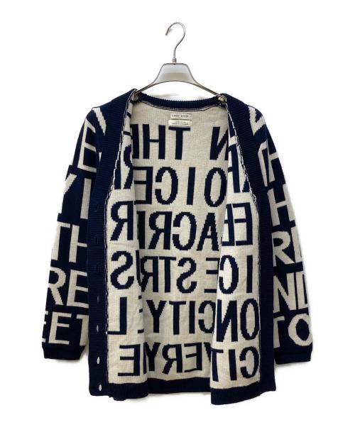 Each×Other（イーチ × アザー）Each×Other (イーチ × アザー) ニットカーディガン ネイビー サイズ:Mの古着・服飾アイテム