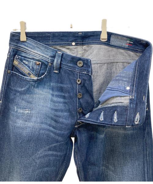 DIESEL（ディーゼル）DIESEL (ディーゼル) デニムパンツ インディゴ サイズ:78.5cm (W31)の古着・服飾アイテム