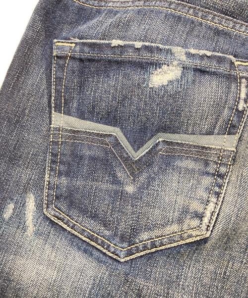 DIESEL（ディーゼル）DIESEL (ディーゼル) デニムパンツ インディゴ サイズ:78.5cm (W31)の古着・服飾アイテム