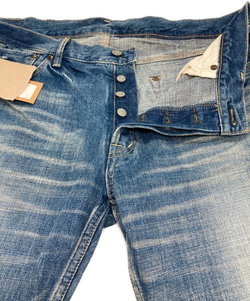 OMNIGOD（オムニゴッド）OMNIGOD (オムニゴッド) ダメージ加工デニムパンツ インディゴ サイズ: W38×L33の古着・服飾アイテム