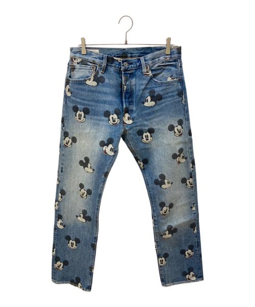 LEVI'S PReMIUM（リーバイス プレミアム）LEVI'S PReMIUM (リーバイス プレミアム) DISNEY (ディズニー) キャラクタープリントデニムパンツ インディゴ サイズ:W32×L30の古着・服飾アイテム