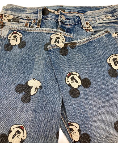 LEVI'S PReMIUM（リーバイス プレミアム）LEVI'S PReMIUM (リーバイス プレミアム) DISNEY (ディズニー) キャラクタープリントデニムパンツ インディゴ サイズ:W32×L30の古着・服飾アイテム