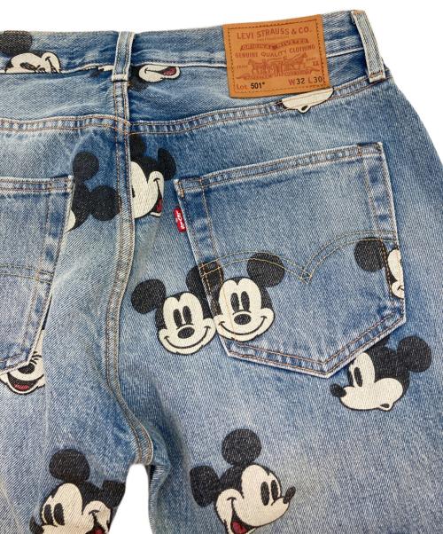 LEVI'S PReMIUM（リーバイス プレミアム）LEVI'S PReMIUM (リーバイス プレミアム) DISNEY (ディズニー) キャラクタープリントデニムパンツ インディゴ サイズ:W32×L30の古着・服飾アイテム
