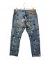 LEVI'S PReMIUM (リーバイス プレミアム) DISNEY (ディズニー) キャラクタープリントデニムパンツ インディゴ サイズ:W32×L30：8000円