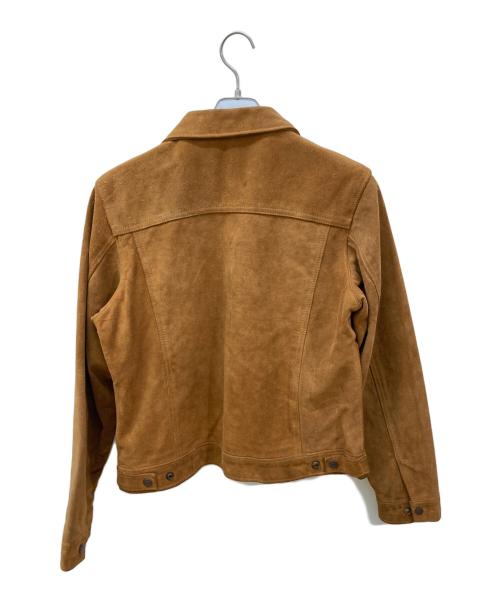 Schott（ショット）Schott (ショット) スウェードランチャージャケット ブラウン サイズ:Lの古着・服飾アイテム