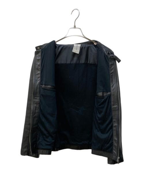 Shama（シャマ）Shama (シャマ) ホースレザーシングルライダースジャケット ブラック サイズ:42の古着・服飾アイテム