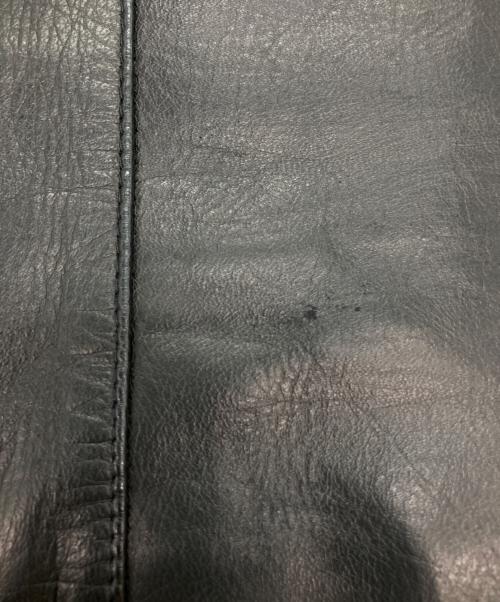 Shama（シャマ）Shama (シャマ) ホースレザーシングルライダースジャケット ブラック サイズ:42の古着・服飾アイテム