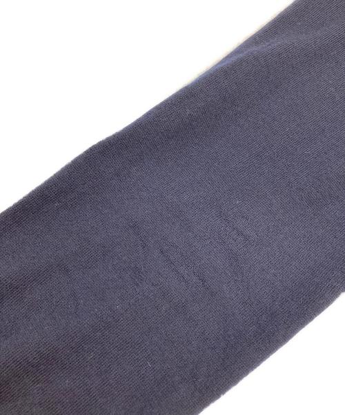 PRADA（プラダ）PRADA (プラダ) ニットポロシャツ ネイビー サイズ:48の古着・服飾アイテム
