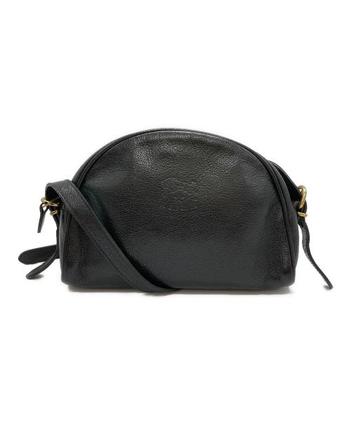 IL BISONTE（イル ビゾンテ）IL BISONTE (イル ビゾンテ) ショルダーバッグ ブラックの古着・服飾アイテム