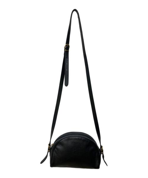 IL BISONTE（イル ビゾンテ）IL BISONTE (イル ビゾンテ) ショルダーバッグ ブラックの古着・服飾アイテム