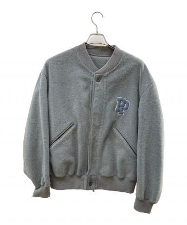 パパス　スタジャン 中古・古着通販】PAPAS (パパス) スタジャン グレー サイズ:Ⅿ