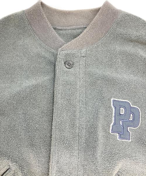 PAPAS（パパス）PAPAS (パパス) スタジャン グレー サイズ:Ⅿの古着・服飾アイテム