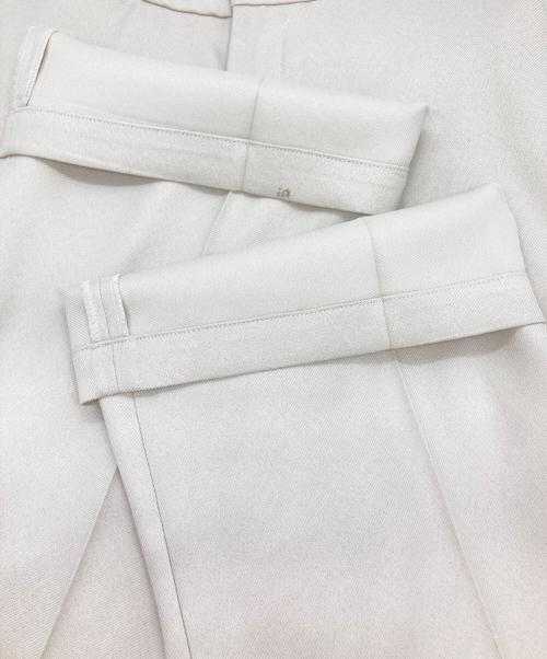 THE SHINZONE（ザ シンゾーン）THE SHINZONE (ザ シンゾーン) CENTER PRESS PANTS/センタープレスパンツ アイボリー サイズ:38の古着・服飾アイテム