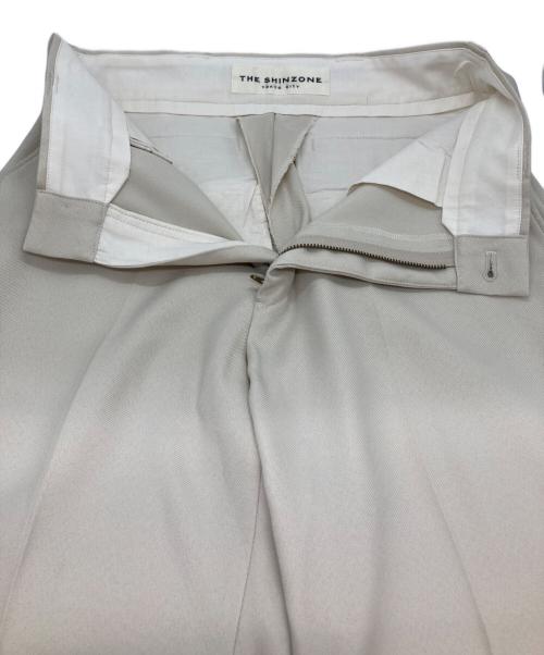 THE SHINZONE（ザ シンゾーン）THE SHINZONE (ザ シンゾーン) CENTER PRESS PANTS/センタープレスパンツ アイボリー サイズ:38の古着・服飾アイテム