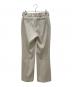 THE SHINZONE (ザ シンゾーン) CENTER PRESS PANTS/センタープレスパンツ アイボリー サイズ:38：4000円