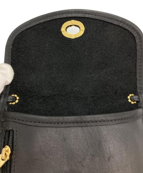 COACH（コーチ）COACH (コーチ) ターンロックショルダーバッグ ブラックの古着・服飾アイテム